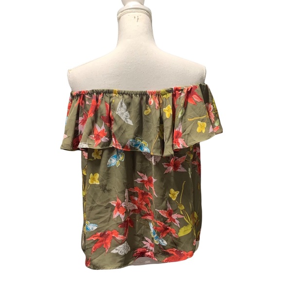 Anthropologie Maeve Vallita Off The Shoulder Floral Top Size S - Picture 6 of 13